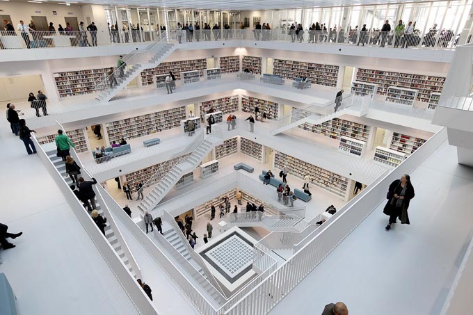 public library stuttgart in Germany